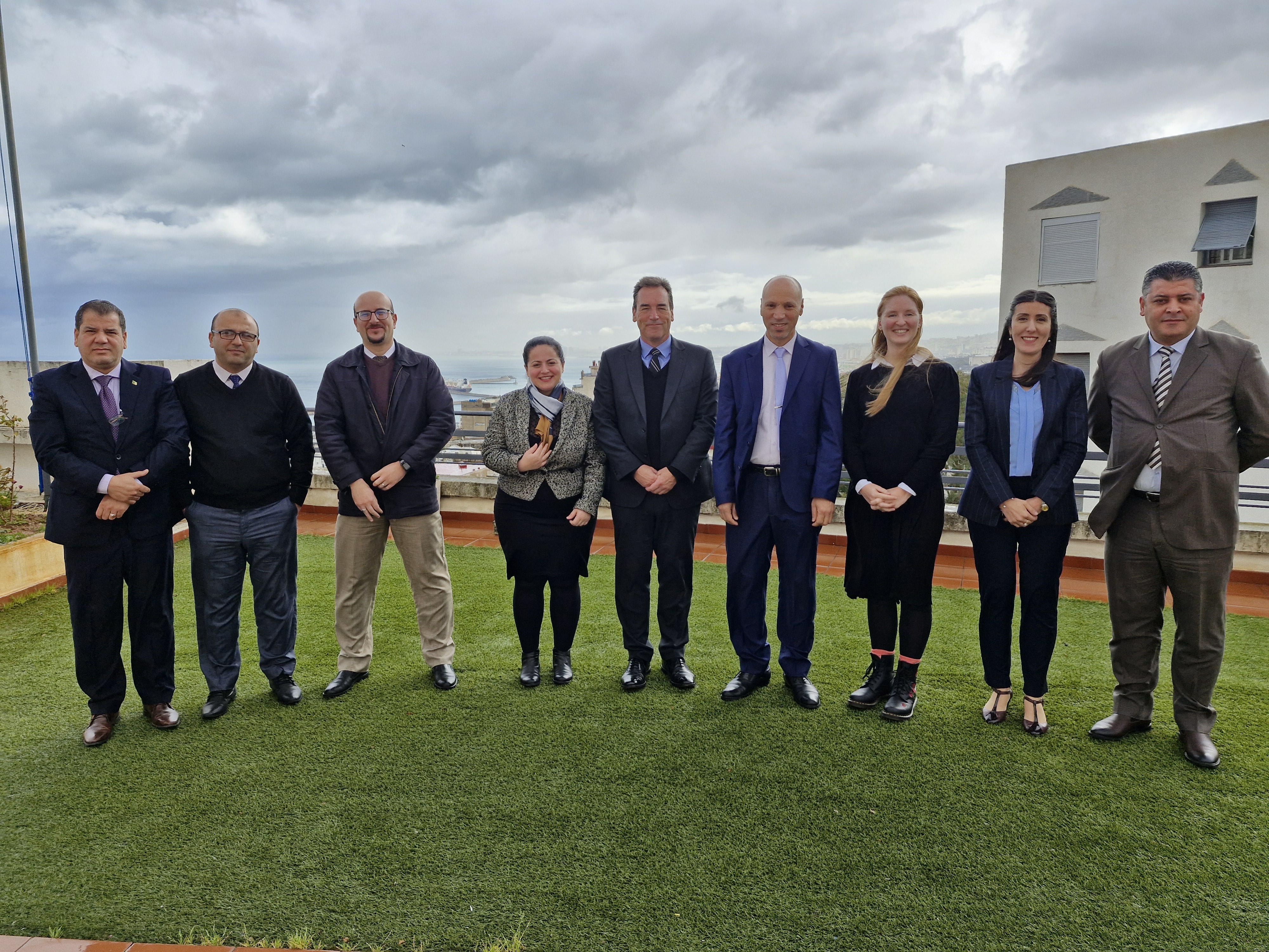Working visit of a delegation from the Embassy of Great Britain and Northern Ireland in Algiers to the Financial Intelligence Processing Unit Algiers on February 27, 2024